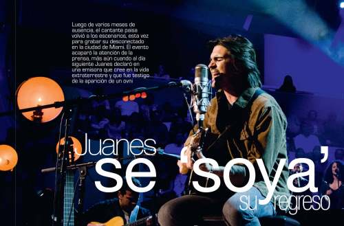 Juanes. / Revista GENTE Colombia 